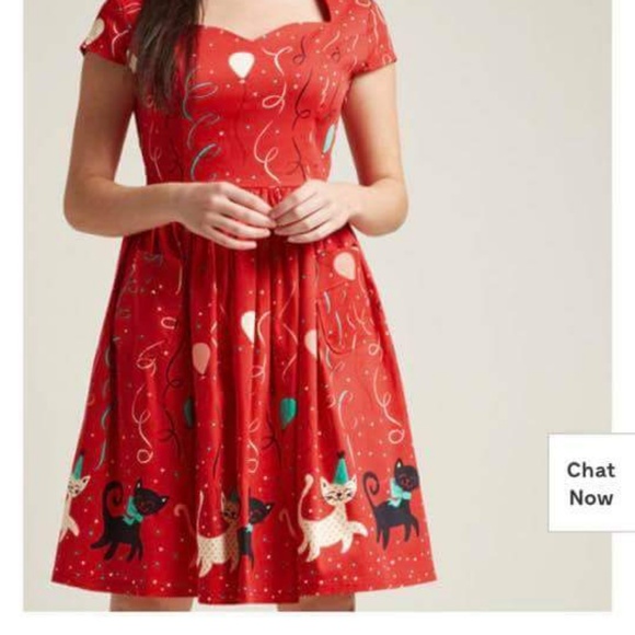 Modcloth Dresses & Skirts - 2xl cat dress from modcloth